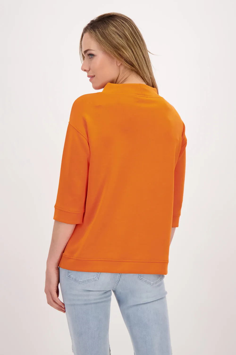 Monari Sweatshirt with Stand Up Collar M407564