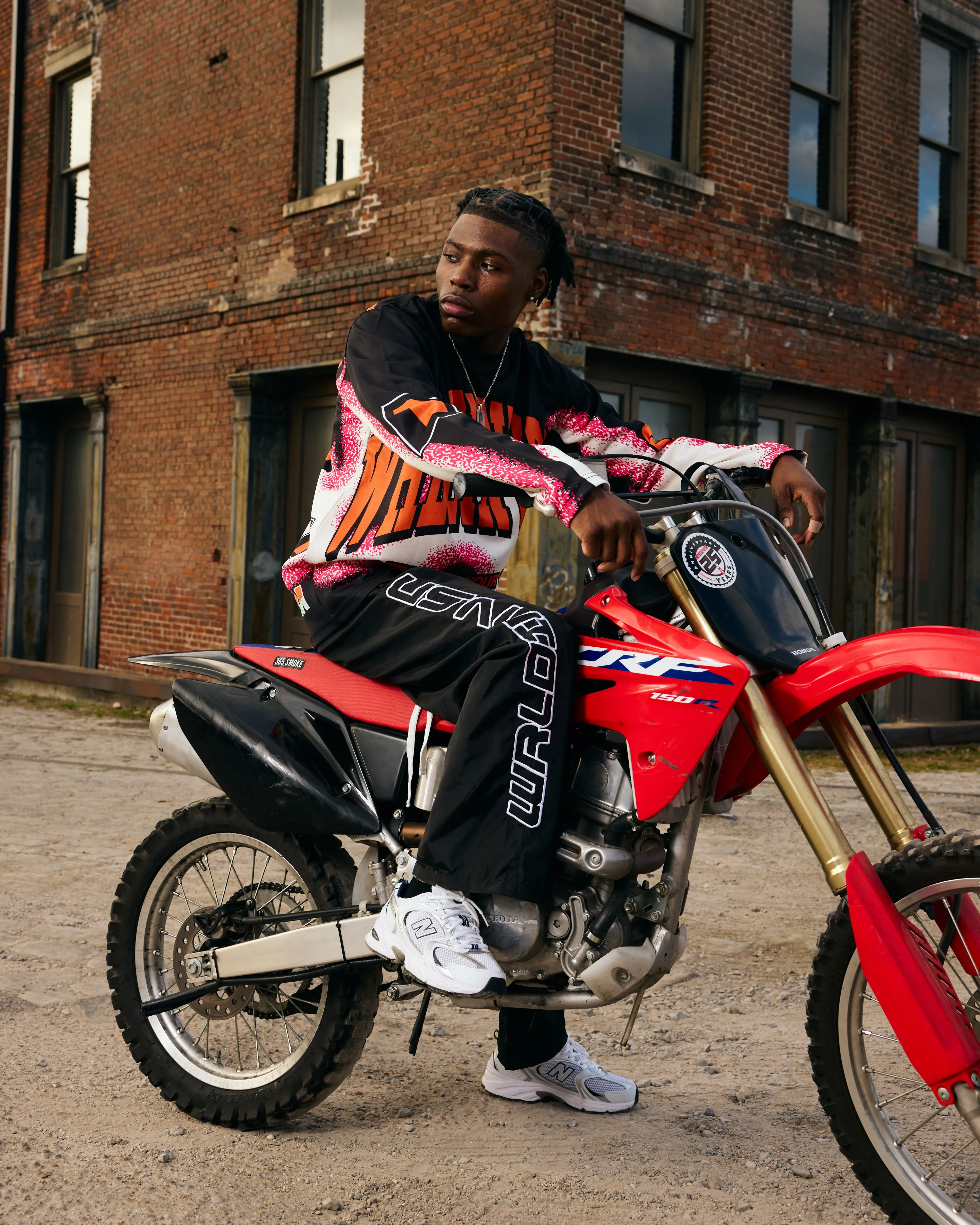 Motorsport Longsleeve Jersey (Black) [Premium   Heavyweight]