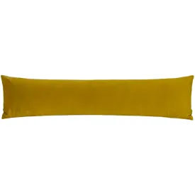 Opulence Velvet Draught Excluder Saffron