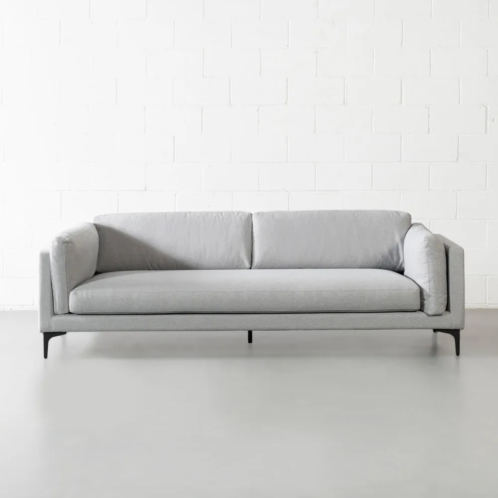 OWEN - Grey Fabric Sofa - FINAL SALE
