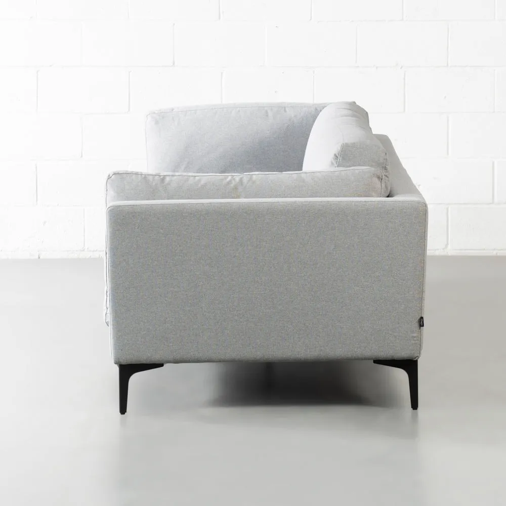 OWEN - Grey Fabric Sofa - FINAL SALE