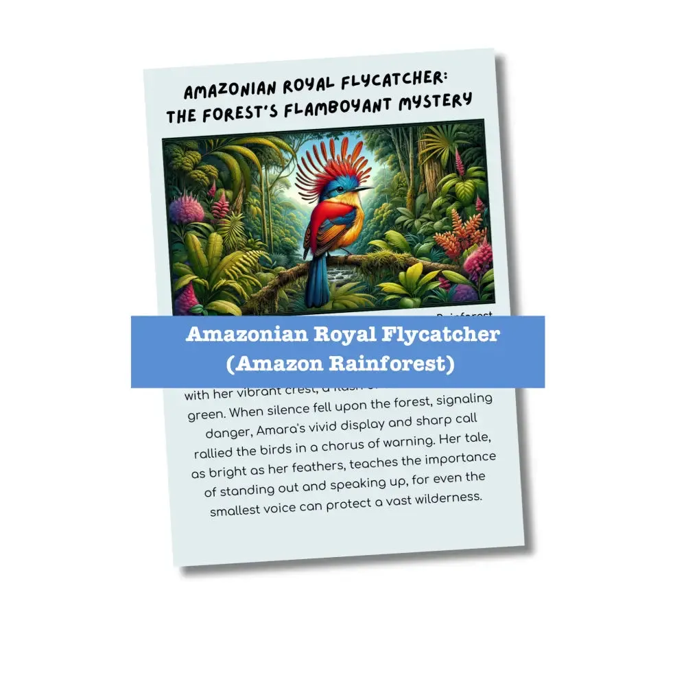 "Strange Animals of the Amazon" Kid's Activities- PLR Rights