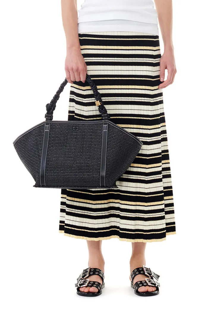 RAFFIA BOU TOTE MEDIUM