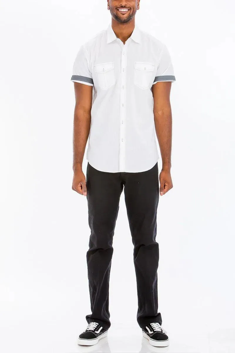 Stitch Line Pocket Shirt