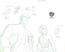 The Zeta Project Original Production Drawing: Zee, Ro